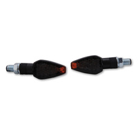 HIGHSIDER LED WINKER PEAK, SHORT STEM, BLK