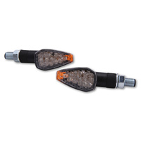 HIGHSIDER LED-WINKER PEAK, BLK, PAIR, SHORT