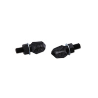 HIGHSIDER LED INDICATOR TINY SMK LENS, BLK