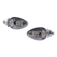 HIGHSIDER LED FLASHER DROP REAR CLEAR LENS