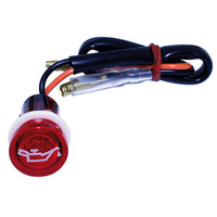 HIGHSIDER OIL DIRECTIVE LIGHT, RED, D. 18 MM