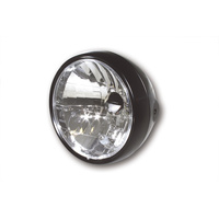 HIGHSIDER HEADLAMP, 6 1/2 SIDE MOU, MBL/MBL