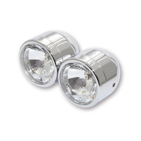 HIGHSIDER TWIN HEADLIGHT H4/H7, CHR
