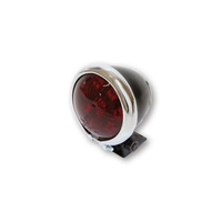 HIGHSIDER LED TAILLIGHT BATES BLK-CHR RED