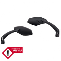 HIGHSIDER MIRROR LUCA, ALU, PAIR, BLK