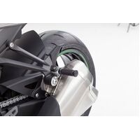 LSL Rear Footpeg Linking Adaptors To Suit Various Kawasaki Models (Silver)
