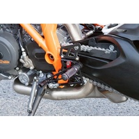 LSL 2Slide Adjustable Rearsets To Suit KTM 1290 Superduke R 2014 - 2017