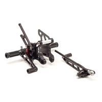 LSL 2Slide Adjustable Rearsets To Suit Yamaha YZF-R1 2009 - 2014