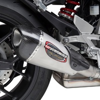 Yoshimura CB1000R 18-19 ALPHA T Stainless Slip-On Exhaust, w/ Stainless Muffler