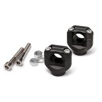 LSL Handlebar Clamps To Suit Moto Guzzi V9 Bobber (2016 - Onwards) - Black