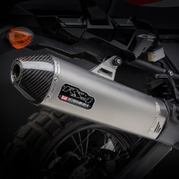 Yoshimura Africa Twin 16-19 RS-4 Stainless Slip-On Exhaust, w/ Stainless Muffler