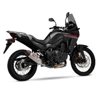 Yoshimura TRANSALP 2024 RS-12 Stainless Slip-On Exhaust, w/ Stainless Muffler