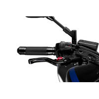 Puig 3.0 Short Brake Lever (Black Lever With Red Adjuster)