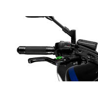 Puig 3.0 Short Brake Lever (Black With Green Adjuster)