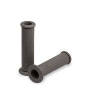 LSL Rubber Handlebar Grips (125mm Long) - Soft, Light Grey