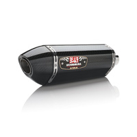 Yoshimura ZX-10R 11-15 R-77 Stainless Slip-On Exhaust, w/ Carbon Fiber Muffler