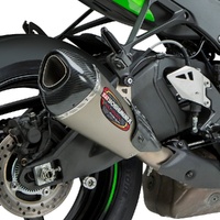 Yoshimura ZX-10R/RR 12-20 ALPHA T Slip-On Titanium Exhaust, w/ Titanium Muffler