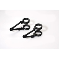 LSL Headlight Brackets (Long), With Clamps And Indicator Mount