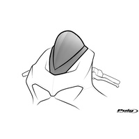 Puig Racing Screen To Suit Derbi GPR50 2002-2003 (Dark Smoke)