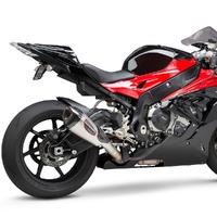 Yoshimura S1000RR 15-16 ALPHA T Slip-On Titanium Exhaust, w/ Titanium Muffler