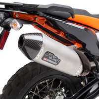 Yoshimura 790/890 Adventure 19-23 / 22-23 Norden 901 RS-4 Stainless Slip-On Exhaust, w/ Stainless Muffler