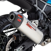 Yoshimura IBEX / MT 450 2025 RS-12 ADV Stainless Slip-On Exhaust w/ Stainless Muffler