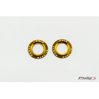 Puig Kit Rings Anodized Front Fork Protector C/Gold