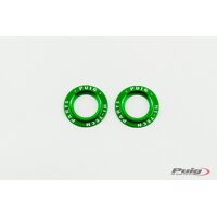 Puig Kit Rings Anodized Front Fork Protector C/Green
