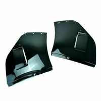 Pyramid Infill Panels | Gloss Black | Suzuki RG 125 1985>1992