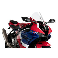 Puig R-Racer Screen To Suit Honda CBR1000RR-R (2020 - Onwards) - Clear