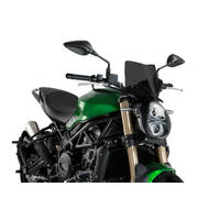 Puig New Generation Sport Screen To Suit Benelli BN 752S (2018 - Onwards) - Dark Smoke