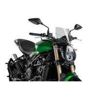 Puig New Generation Sport Screen To Suit Benelli BN 752S (2018 - Onwards) - Smoke