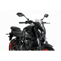 Puig New Generation Sport Screen To Suit Yamaha MT-07 (2021 - Onwards) - Smoke