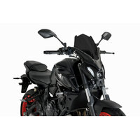 Puig New Generation Touring Screen To Suit Yamaha MT-07 2021- Onwards (Dark Smoke)