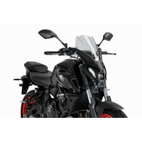 Puig New Generation Touring Screen To Suit Yamaha MT-07 2021 - Onwards (Light Smoke)