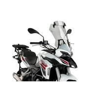 Puig Touring Screen W/Visor Benelli TRK251 20' - (Smoke)