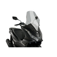 Puig V-Tech Line Touring Screen To Suit Honda PCX 125 (2021 - Onwards) - Smoke