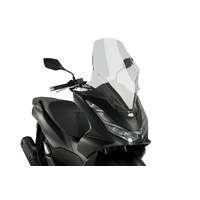 Puig V-Tech Line Touring Screen To Suit Honda PCX 125 (2021 - Onwards) - Clear