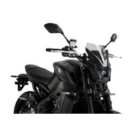 Puig New Generation Sport Screen To Suit Yamaha MT-09/SP 2021 - Onwards (Smoke)