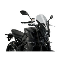 Puig New Generation Touring Screen To Suit Yamaha MT-09/SP (2021- Onwards) - Smoke