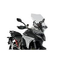 Puig Touring Screen To Suit Ducati Multistrada V4/S (2021 - Onwards) - Clear