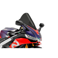 Puig R-Racer Screen To Suit Aprilia RSV4 / Factory (2021 - Onwards) - Dark Smoke