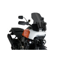Puig Touring Screen To Suit Harley Davidson Pan America RA1250 (2021 - Onwards) - Dark Smoke