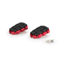 Puig Footpegs Hi-Tech Enduro 2.0. Rig/Left (Red)