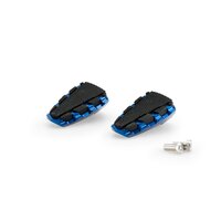 Puig Footpegs Hi-Tech Trail 2.0. Rig/Left (Blue)