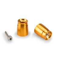 Puig Bar End Aluminum Mod.Sport Kawasaki (Gold)