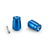 Puig Bar End Aluminum Mod.Sport Yamaha (Blue)