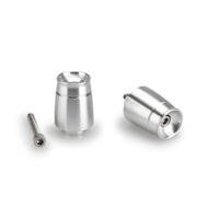 Puig Bar End Aluminum Mod.Sport Yamaha (Silver)