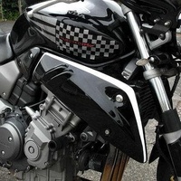 Pyramid Radiator Cheeks | Unpainted | Honda CB 900 F Hornet 2002>2007