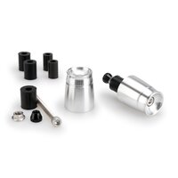 Puig Bar End Aluminum Mod.Sport Universal (Silver)